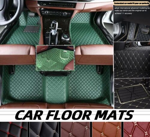 For Mercedes Benz Car Floor Mats PU Leather Liners Waterproof All Weather Luxury - Picture 5 of 38