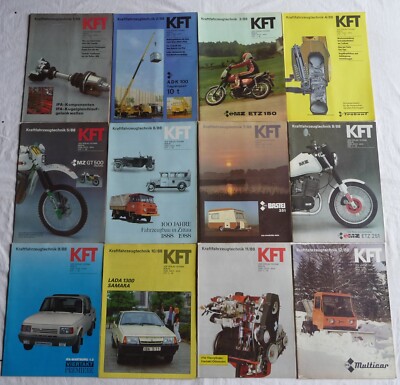 DDR KFT Kraftfahrzeugtechnik Jg. 1988