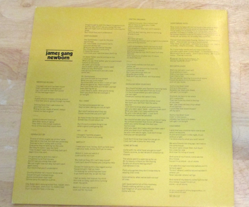 THE JAMES GANG NEWBORN LP DALI COVER VINYL ALBUM - Imagen 4 de 4