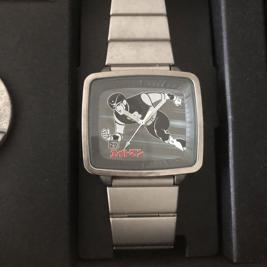 ALBA Men’s with Limited Rare JAPAN Anime V742-5B50 Quartz 8man Box SEIKO 34mm - vintagewatches.pk