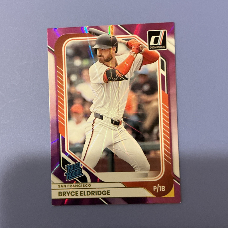 Panini 2026 Donruss Baseball Rated Rookie Bryce Eldridge Giants #46 34/49
