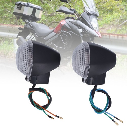 Front Turn Signal Lights Left Right Indicator Lamp Fit For DL 1000 65 HEN - Picture 17 of 22