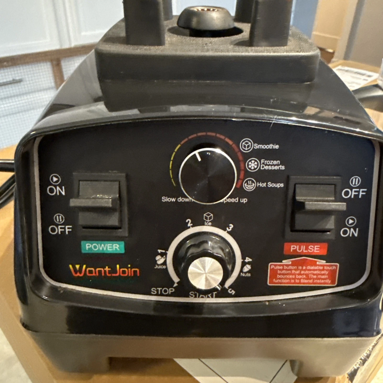 WantJoin WZ-200D Black 2200 Watts High Speed Professional Blender Base READ MORE