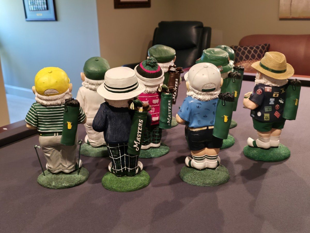 Complete Masters Gnome Golf Tourmament Set: 16', 18'-'25 +MINI