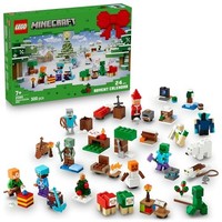 Lego Minecraft Adventskalender 2025 21280 300 Teile Weihnachten Minifiguren G...