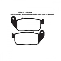 Bremsbelag EBC FA381V Vorne FüR Harley Davidson XL 883 N Sportster Iron 09-13