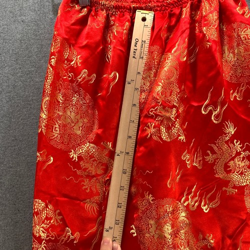 Kid's Pants Red and Gold Size 14 - Picture 5 of 6