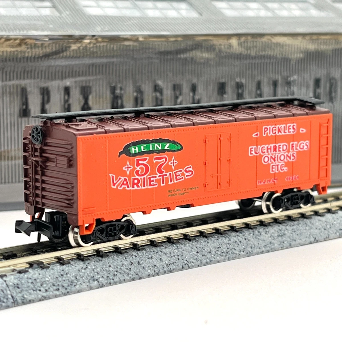 N Orange C-8 Like New Model Railroad Freight Cars for sale | eBay