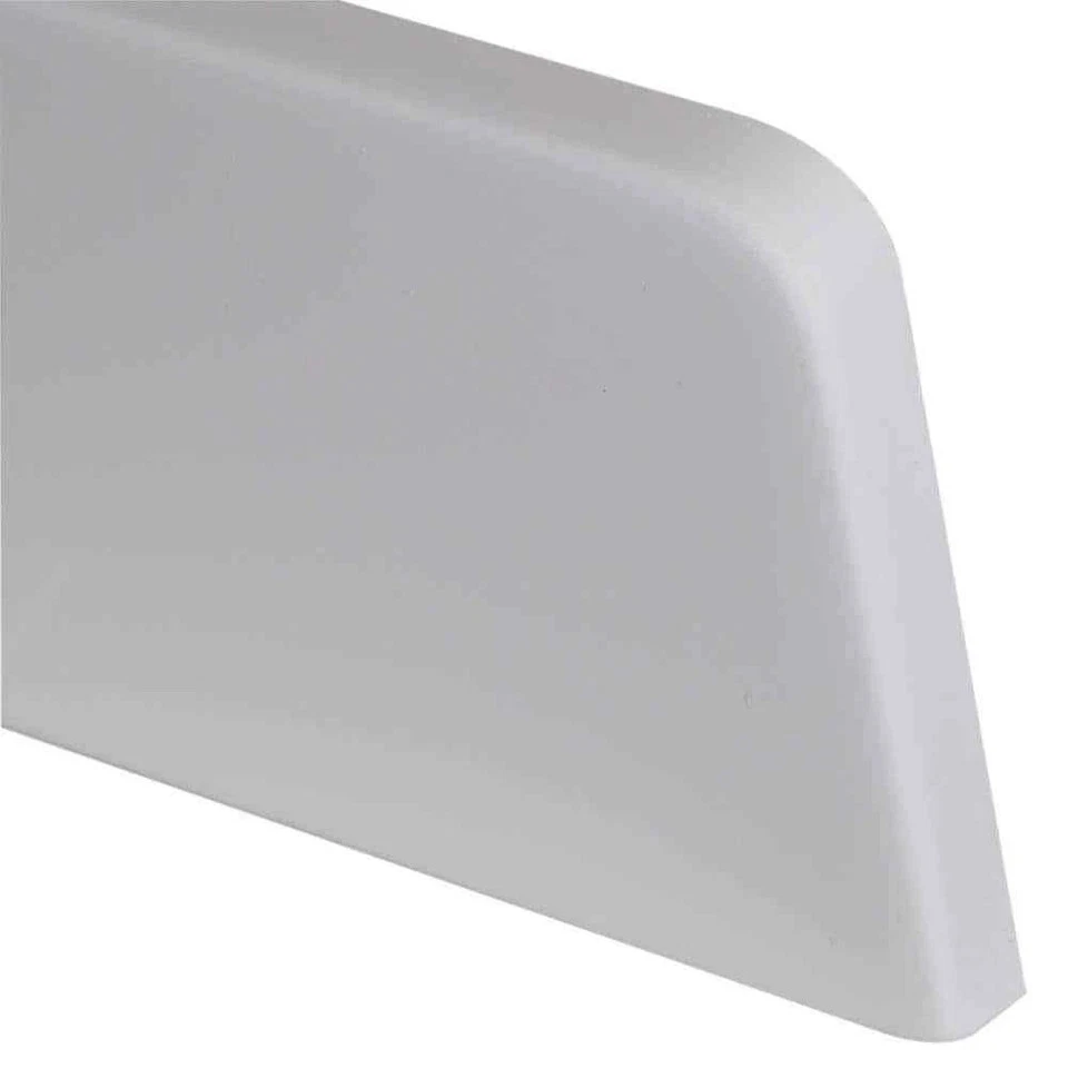 Glacier Bay 21 pulgadas Salpicadero lateral de mármol cultivado W en blanco Foto 3 de 4