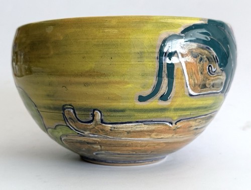 Wonderful Shearwater Pottery Bowl / Pot by Patricia Findeisen - Picture 6 of 23