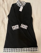 Exclusive Shein Women's Dress Size S Black White