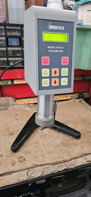 Brookfield DV-II+  Viscometer W/ Stand, Parts