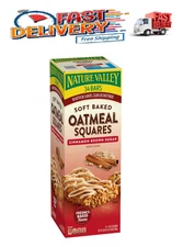 Nature Valley Soft Baked Oatmeal Squares Cinnamon Brown Sugar, 34 ct.