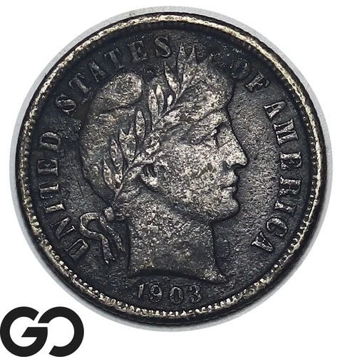 1903-O Barber Dime
