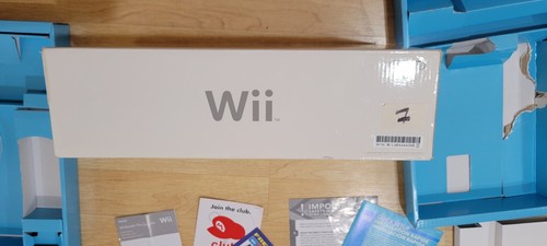 White Nintendo Wii Sports Game Console EMPTY BOX TRAYS INSERTS MANUALS ONLY,pics - Picture 11 of 17