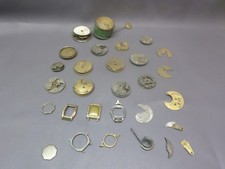 VINTAGE LARGE LOT POCKET WATCH MOVEMENTS / PARTS - ELGIN, WALTHAM, N.Y. STANDARD