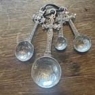 Vintage Measuring Metal Cross Crucifix Spoons Dash of Faith, Love, Hope, Joy T2 — photo 2