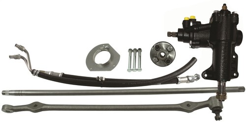 Borgeson 999023, Kit Black Cast Iron P/S Conversion Kit Fits 65-66 Mustang With - Picture 3 of 10