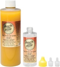 Rock N Roll Bike Lubricant Application Kit, Gold Bike Chain Lube 16oz