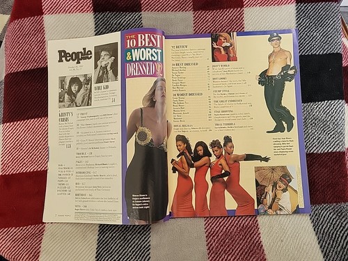 People Mag 26.10.1992 The 10 Beat & Worst Dressed '92 Special Double Issue Ln - Bild 5 von 24