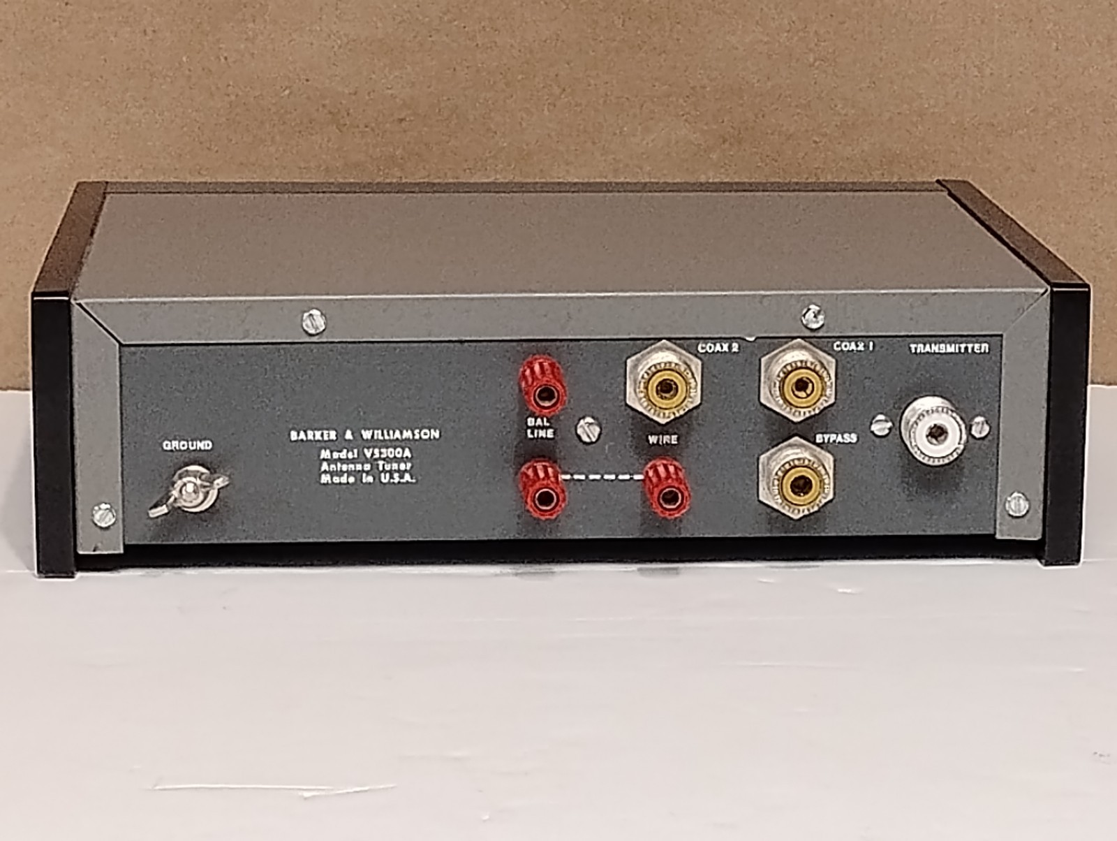Barker And Williamson VS-300a Antenna Tuner - SWEET!