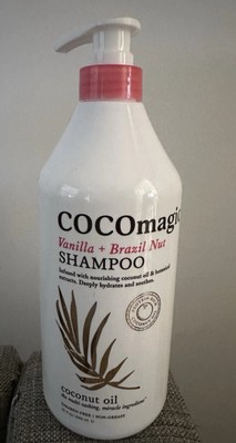 COCOmagic VANILLA + BRAZIL NUT Protein-Rich Soothing SHAMPOO NEW