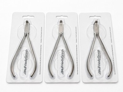 3er Set HU-FRIEDY 678-101L Universal Cut & Hold Distal End Cutter Zange - Neu