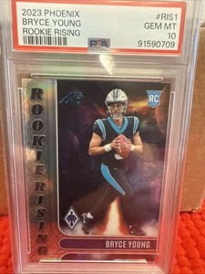 2023  Bryce Young RC Panini Phoenix - Rookie Rising Bryce Young RC PSA 10