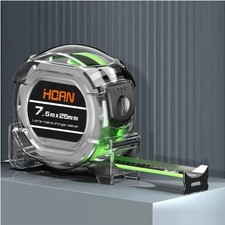 Fluorescent Steel Tape Measure precision Tape 5/10 Metric Measure Measuring UK