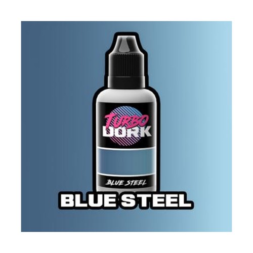 Turbo Dork Metallic Paint Blue Steel (20ml) New
