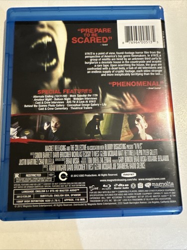 V/H/S (Blu-ray, 2012) - Imagen 2 de 3