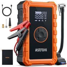 AstroAI S8 Jump Starter With Air Compressor, 1500A, 150 PSI Cordless Inflator