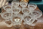 Vintage 10pc Waterford Short-stem Glasses Retired Colleen Pattern