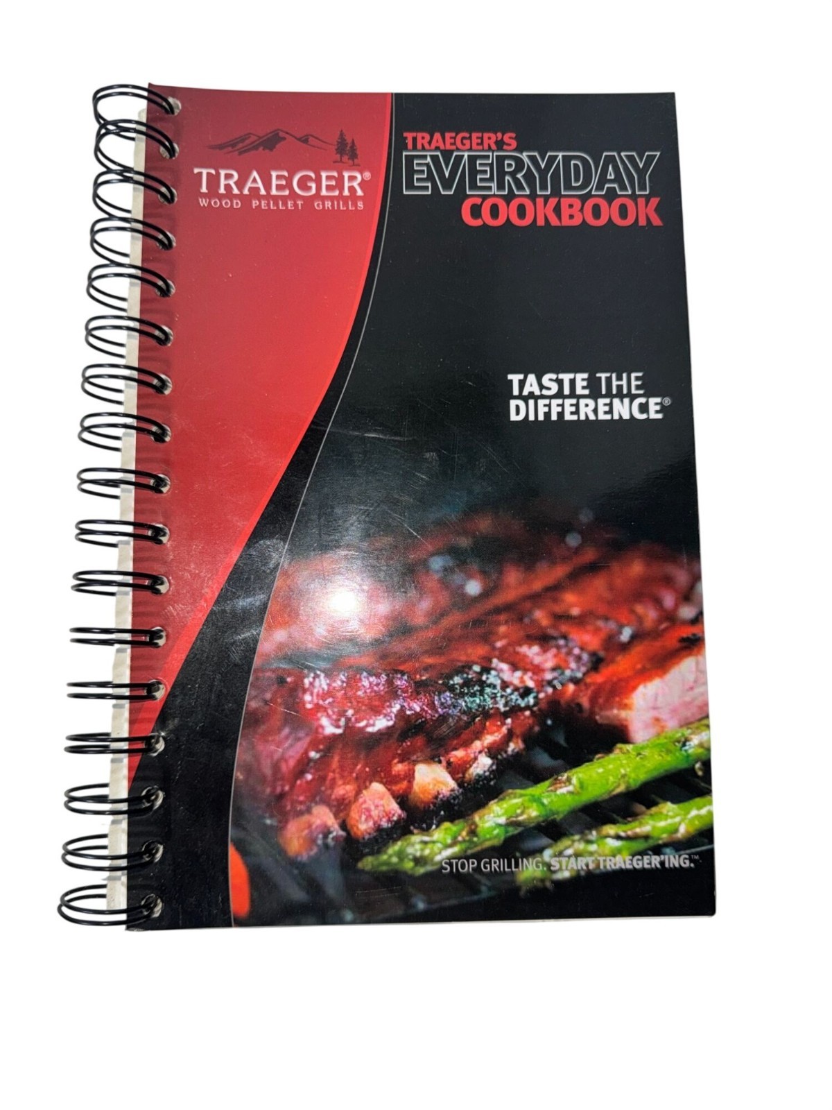 Traeger Everyday Cookbook Spiral Bound Wood Pellet Grill Rec