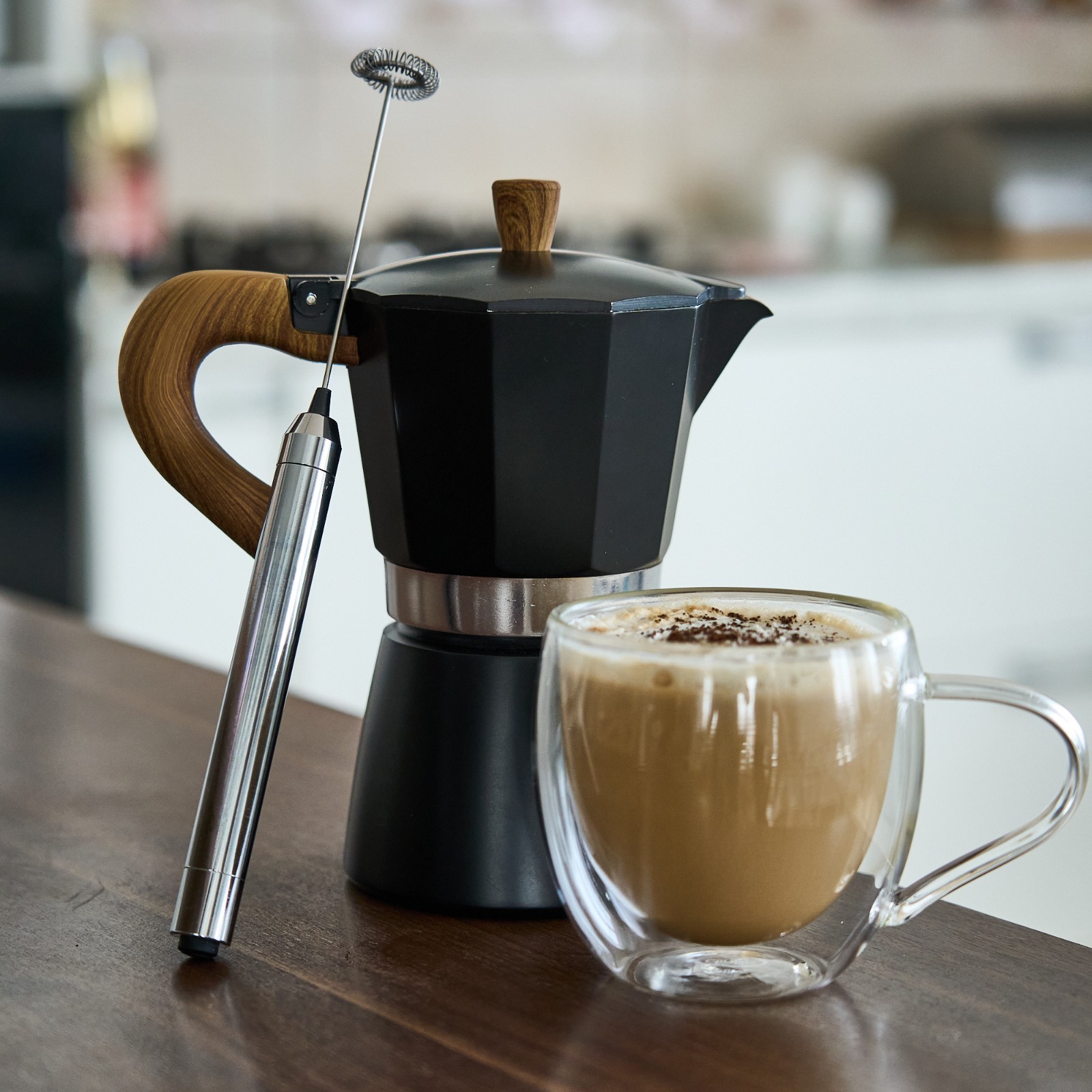 Cuban Coffee Maker - Milano 6-Cup Stovetop Espresso Pot for Perfect Brews