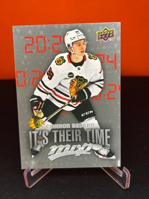 Connor Bedard # Chicago Blackhawks # 2024-25 MVP Hockey IT'S THEIR TIME SP #IT-0