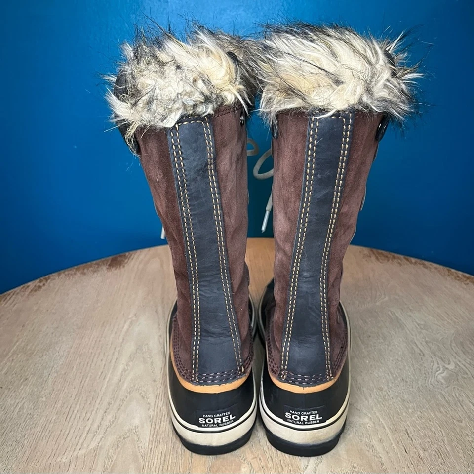Sorel Joan Of Arctic Botas Impermeables Gamuza Imitación Piel Marrón Chocolate Para Mujer’s 10 Foto 3 de 4