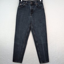 Vintage Levis 10950 Orange Tab Jeans Womens 9 Dark Wash 90s USA Relaxed Tapered
