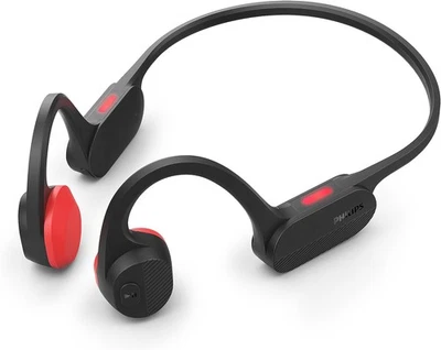 Philips TAA5608BK/00 Headset Knochenschall Sport Kopfhörer Bluetooth Open-Ear - Bild 1 von 4