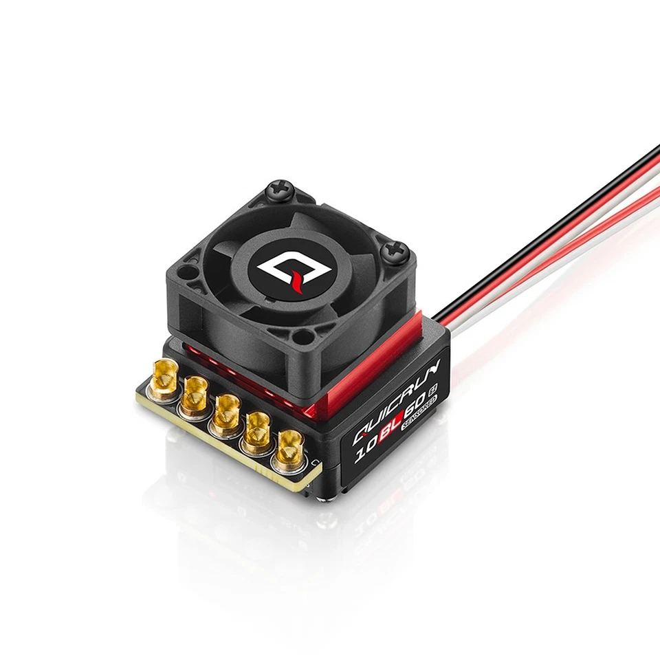 HOBBYWING QUICRUN 10BL60 G2 Bürstenloser Regler für 1/10 1/12 1/14 Gelände-auto - Bild 3 von 4