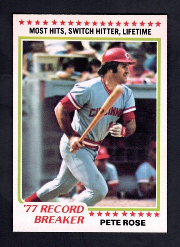 Pete Rose [Record Breaker] #240 1978 O Pee Chee card