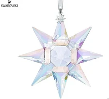 NIB Swarovski 125th Anniversary L.E 2020 Large Aurora Crystal Ornament #5504083