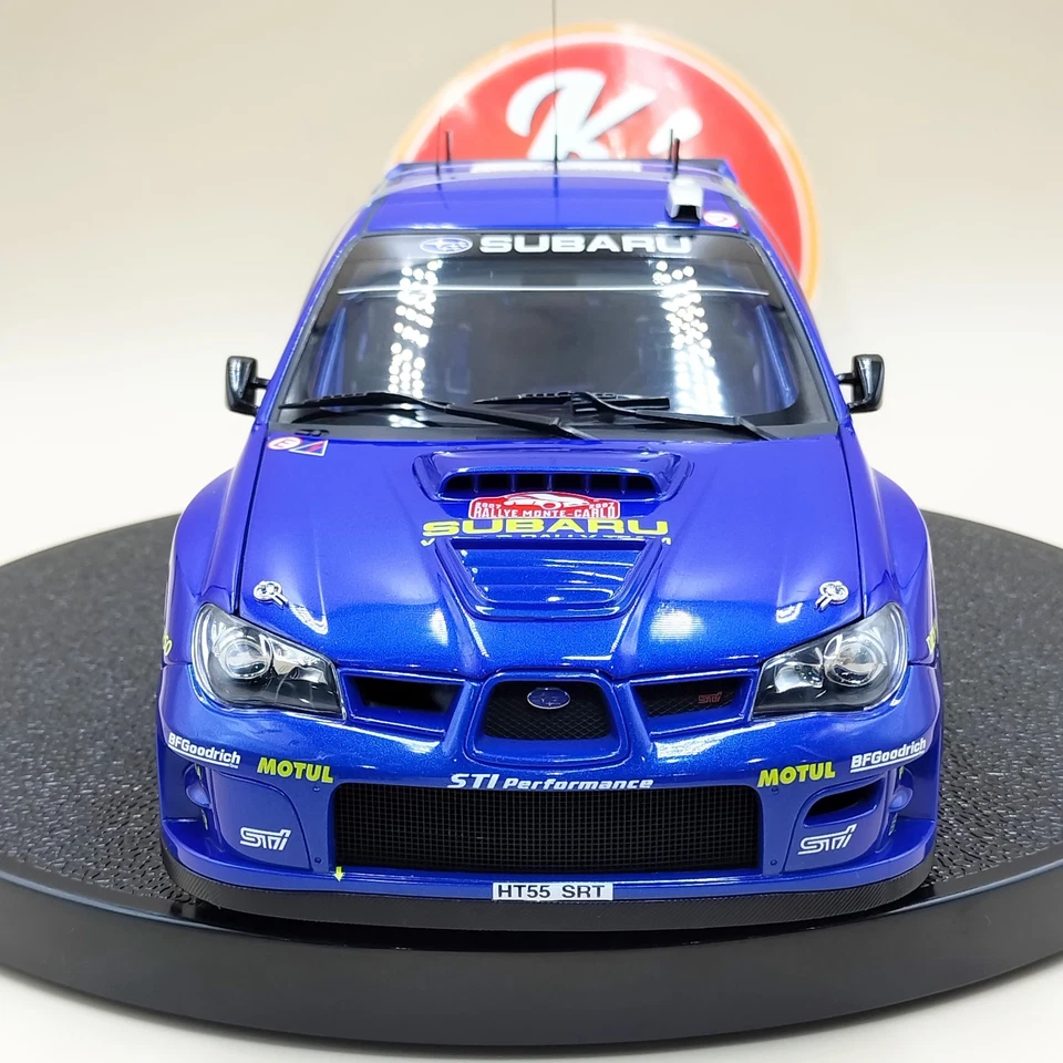 AUTOart 1/18 Subaru Impreza WRC 2007 Solberg #7 Monte Carlo Rally 80790 - Image 2 of 4