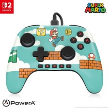 PowerA - Advantage Wired Controller for Nintendo Switch 2 - Mario Time