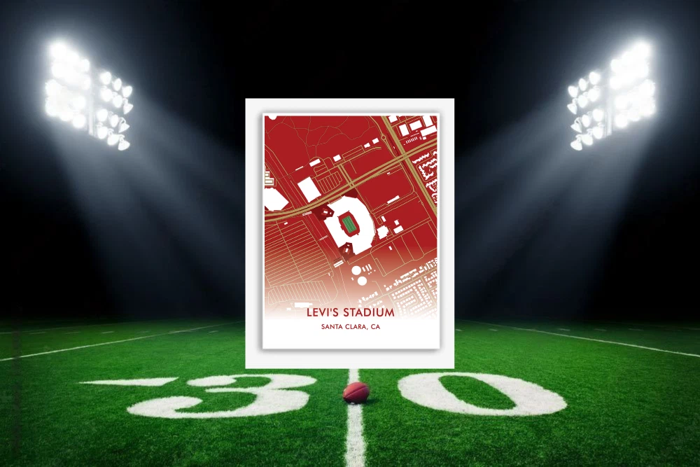 49ers New Stadium Location Map