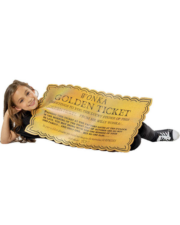 golden ticket fancy dress Charlie Bucket Costume – Mad World Fancy Dress main image 1