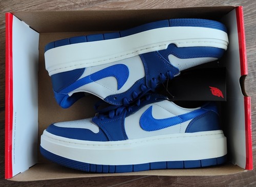 Nike Air Jordan 1 Elevate Damen WMNS Sneaker Low DH7004 400 Weiß Blau Gr 43 NEU - Bild 4 von 12