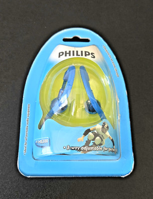 Philips SBC-HS300 Wired Earbuds New Factory Sealed Package Wear