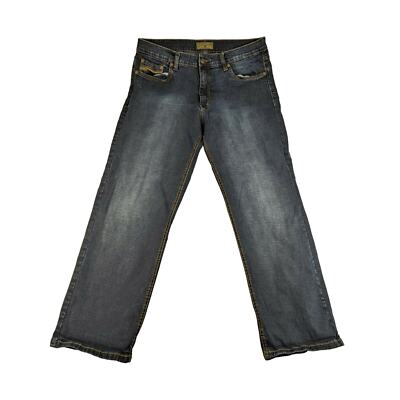 Mens Urban Star Jeans Roadrunner Apparel Size 36x30 Blue Denim