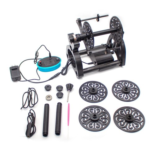 AC100-240V Household Digital Display Mini Electric Spinning Wheel - Picture 1 of 18